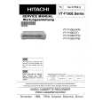 HITACHI VTF155E Service Manual cover photo