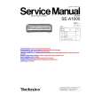 TECHNICS SEA1000 Service Manual cover photo