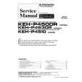 PIONEER KEHP4500R X1M/EW Service Manual cover photo