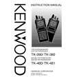 KENWOOD TK-380 Owner's Manual cover photo