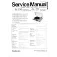 TECHNICS SL-230 Service Manual cover photo