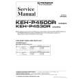 PIONEER KEH-P4500R/XIN/EW Service Manual cover photo