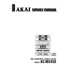 Service Manual  Akai AC-MX450 