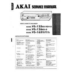 b27240 y2 AKAI Service Manual vs-125eo/eo 