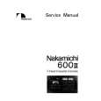 NAKAMICHI 600II Service Manual cover photo
