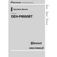 PIONEER DEH-P8950BT/XN/ES Owner's Manual cover photo