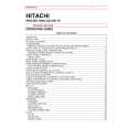 HITACHI 50EX20B Owner's Manual cover photo