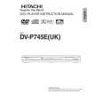 HITACHI DVP745EUK Owner's Manual cover photo