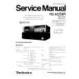 TECHNICS RSM258R Service Manual cover photo