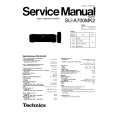 TECHNICS SUA600MK2 Service Manual cover photo