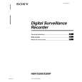 SONY HSR-X200 Owner's Manual cover photo