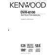 KENWOOD DVR-8100 Owner's Manual cover photo