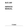 CANON BJC-240 Service Manual cover photo