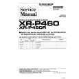PIONEER XRP460R Service Manual cover photo