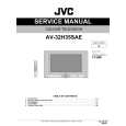 JVC AV32H35SAE Service Manual cover photo