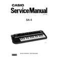 CASIO SA5 Service Manual cover photo