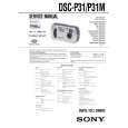 SONY DSCP31 Service Manual cover photo