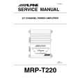 ALPINE MRP-T220 Service Manual cover photo