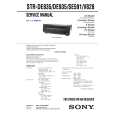 SONY STR-DEV828 Service Manual cover photo