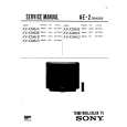 SONY KVX2961D Service Manual cover photo