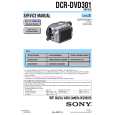 SONY DCRDVD301 Service Manual cover photo