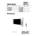 SONY KV32FX65K/E/B/U Service Manual cover photo