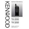 KENWOOD TK-2200 Owner's Manual cover photo