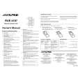 ALPINE RUE4187 Owner's Manual cover photo