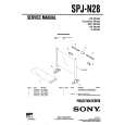 SONY SPJ-N28 Service Manual cover photo