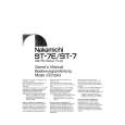 NAKAMICHI ST-7 Owner's Manual cover photo