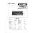 SANYO FT2300LV Service Manual cover photo