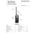 KENWOOD TK272G Service Manual cover photo