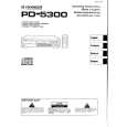 PIONEER PD5300 Owner's Manual cover photo