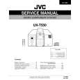 JVC UXT550 Service Manual cover photo