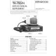 KENWOOD TK780 Service Manual cover photo
