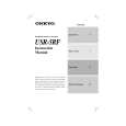 ONKYO USR-5RF Owner's Manual cover photo