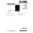 SONY SSCM90 Service Manual cover photo