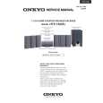 ONKYO HTP-740 Service Manual cover photo