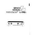 LUXMAN L190A Service Manual cover photo