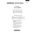 ONKYO TXDS898 Service Manual cover photo