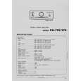 AKAI PA-770 Service Manual cover photo
