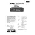 ONKYO TA2760 Service Manual cover photo
