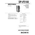 SONY DPIF5100 Service Manual cover photo