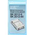 SENNHEISER SK 2012-9 2012-90 Owner's Manual cover photo