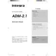 ONKYO ADM2.1 Owner's Manual cover photo