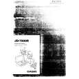 CASIO JD-7000R Owner's Manual cover photo
