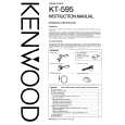 KENWOOD KT595 Owner's Manual cover photo
