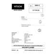 HITACHI CVT190VDE Service Manual cover photo