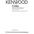 KENWOOD CV500 Owner's Manual cover photo