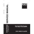 NAD T572AH Service Manual cover photo